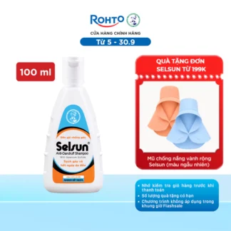 Dầu Gội Selsun Chống Gàu, Sạch Gàu & Hết Ngứa Da Đầu 100ml